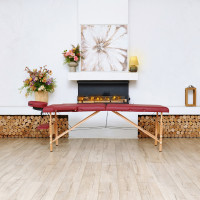 массажный стол DFC NIRVANA Relax Optima, 186 x 60 см, винный