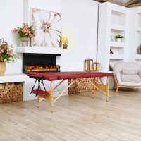 массажный стол DFC NIRVANA Relax Optima, 186 x 60 см, винный