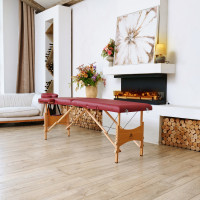 массажный стол DFC NIRVANA Relax Optima, 186 x 60 см, винный